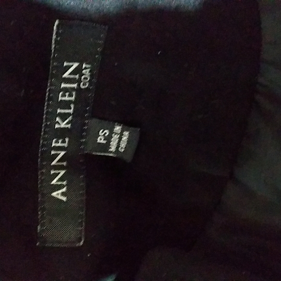 Anne Klein Waterfowl Feather Down Puffer Coat Opt.Fox Fur Trim Hood -LIKE NEW - Picture 7 of 12
